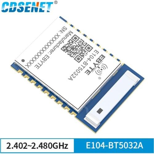 2.4ghz E104-BT5032A nRF52832 BLE5.0 IoT Bluetooth Module 60m SMD ble module