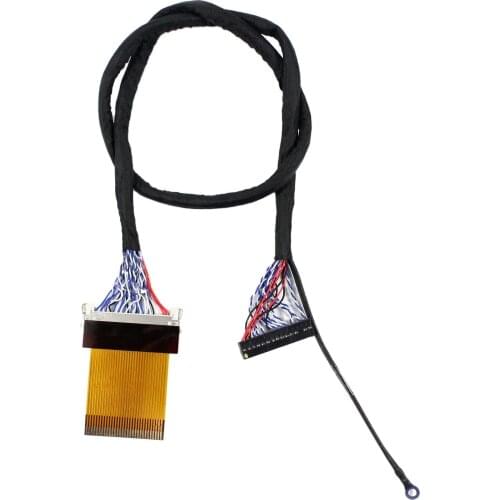 2ch 8bit LVDS Cable FIX30P LCD Screen Cable for LTM230HT05 LTM270HT03 M270HGE-L10