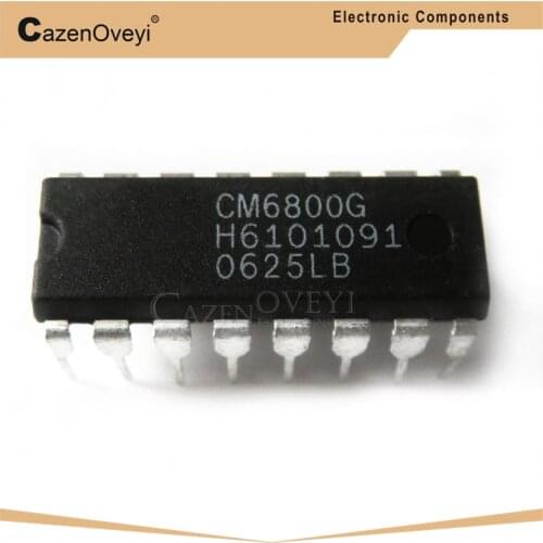5pcs/lot CM6800G CM6800 DIP-16 In Stock
