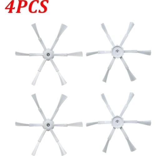 6-Armed Side Brushes for Xiaomi Mijia 1S for Roborock S50 S51 S55 Vacuum Cleaner Robot Replacement Spart Parts Accessories Bursh