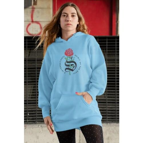 Angemiel Wear Spirit Soul Of Blue Dress Sweatshirt Tunik