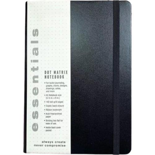 Bandage Dots Journal Hardcover Notebook 5.9x8.3" 96 Sheets 100gsm Paper Planner Diary Dotted Notepad Agenda School Stationery A5