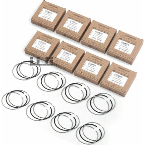 8pcs 077198151C Piston Rings Set Φ84.5mm STD OE Genuine For Audi RS4 B7 R8 4.2L FSI BNS BYH