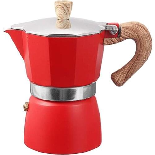 Kitchen 300ml 150ml Aluminum Italian Style Espresso Coffee Maker Percolators Stove Top Pot Kettle jar tool