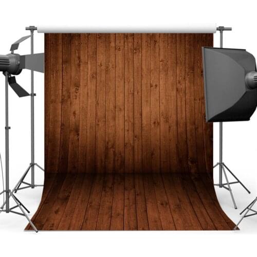 Mehofoto Wood Floor Backdrop for Photography Newborn Baby Background for Photo Booth Studio Custom L-544