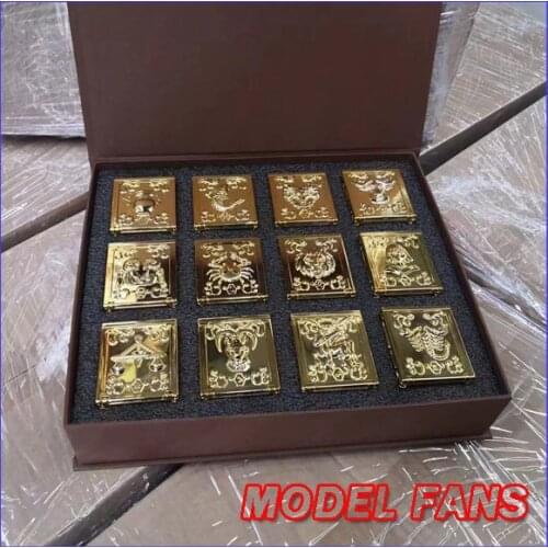 MODEL FANS RH Saint Seiya Myth Cloth Pandora Plastic Box Taurus Aries Gemini Leo Cancer Virgo Pisces Capricorn Aquarius toy