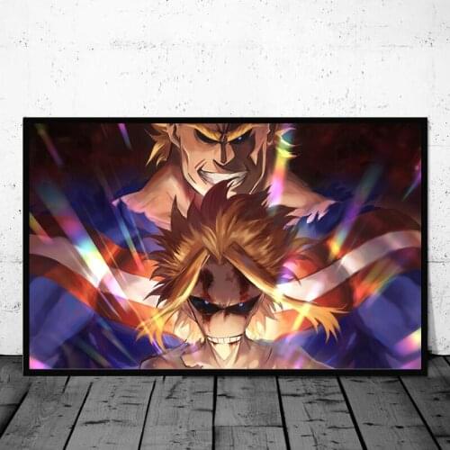 My Hero Academia Anime Art Prints Original Design Anime Poster Wall Art Print,20 x 28 Inches,No Frame