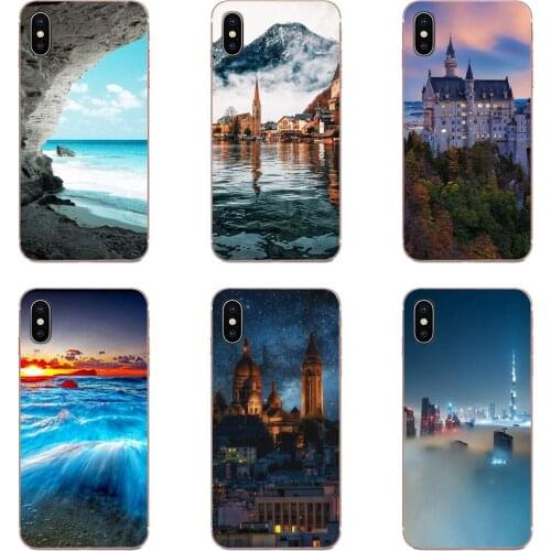 Soft Cases Fundas City Sea European Scenery For HTC Desire 530 626 628 630 816 820 830 One A9 M7 M8 M9 M10 E9 U11 U12 Life Plus