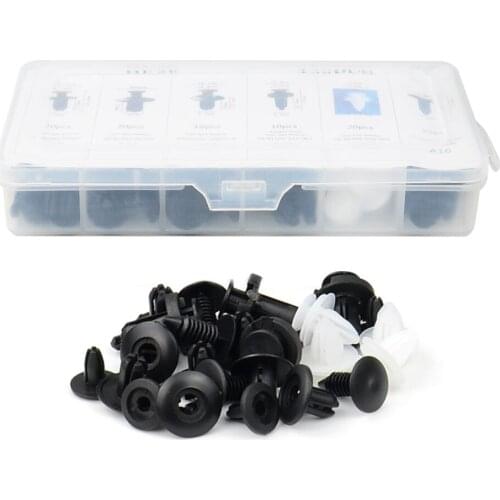 6 Size 100pcs Mixed Auto Fastener Clip Kit for bmw e90 e46 e60 f10 f30 e39 e36 f20 x5 e70 e53 e92 m3 e91 e30 e87 With Best Price