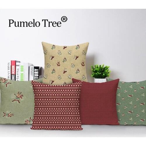 Plant Pillowcase Flowers Print Pillow Cover Home Decor Cushion Cover Throw Pillow Cover 45x45cm Car Pillow Case Sofa Decoration