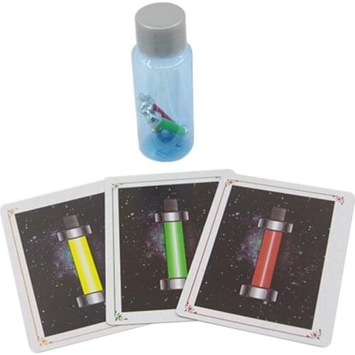 Magic Toys ET Screw Prediction Nut Bolt Escape Magic Tricks Micro Psychic Rotating Close Up Card Halloween Toys YH1737