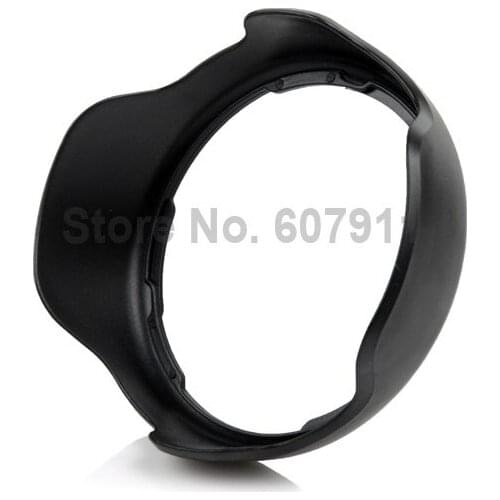 10pcs EF 18-55 Lens Hood Camera Hood EW-60CII Lens hood for 550D 600D 650D 500D EF-S 18-55mm LENS Free Shipping