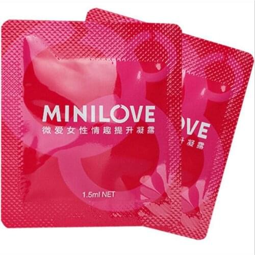 10pc minilove Intense Gel Sex Drop Exciter for Women Climax Orgasm Stimulant Female Libido Enhancer Vaginal Lubricant S2337