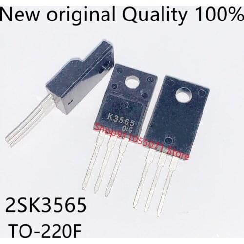 10PCS/LOT K3565 2SK3565 TO-220F 900V 5A New spot hot sale