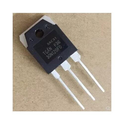10pcs/lot TGAN30N120FD 30N120FD 30N120 TO-247 TGAN30N120 30A 1200V IGBT power tube