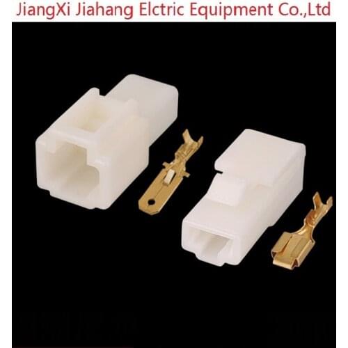 Free shipping 200sets DJ7011-6.3-11/21 1Pin AMP Car Electrical Wire Connectors for VW,BMW,Audi,Toyota,NISSAN