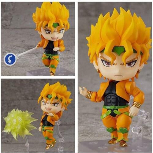 Anime Figure JoJos Bizarre Adventure Stardust Crusaders 10CM Dio Brando 1110# PVC Action Figure Collection Model Doll Toys Gift