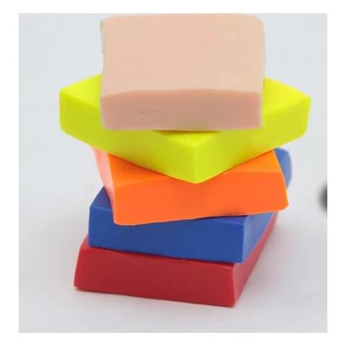 Flexible durable texture 250g block Polymer clay non-toxic oven bake mud kids and artist craft clay gifts making doll souvenir