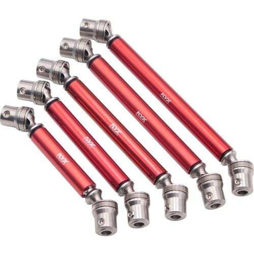 KYX Racing Stainless Steel Center Drive Shaft Upgrades Parts Accessories for 1/10 RC Crawler Car Axial SCX10 II 90048 SCX10