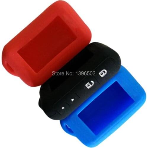 Wholesale E90/E91/E60/E61/E62 Silicone Key Case for 2 way car alarm Starline E60 E61 E62 E90 E91 LCD Remote Control Keychain