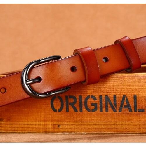 Cowskin Women Jeans Belt Cowhide Genuine Leather 115cm Luxury Brand Womens Waist Belts