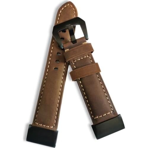 26 22 20MM Watchband Strap for Garmin Fenix 5X 6X 6 6S Pro 5 5S Plus 3 3HR Watch Quick Release leather Easyfit Wrist Band Strap