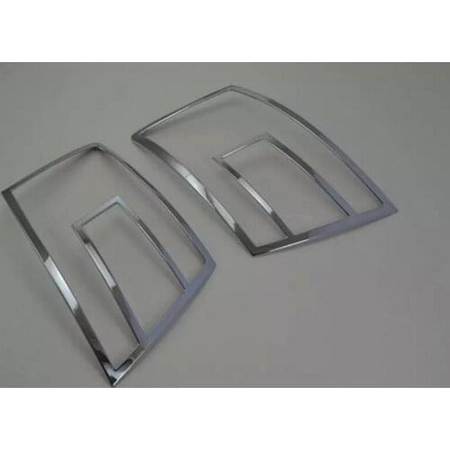 2pcs Chrome rear tail light lamp cover trim for skoda Octavia MK3 A7 2015 2016