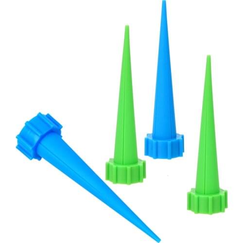 4 pcs/set Potted plant Watering Water Seepage Device Irrigation Tool Cone Spike Automatic Plant Waterer DIY Drip Kits