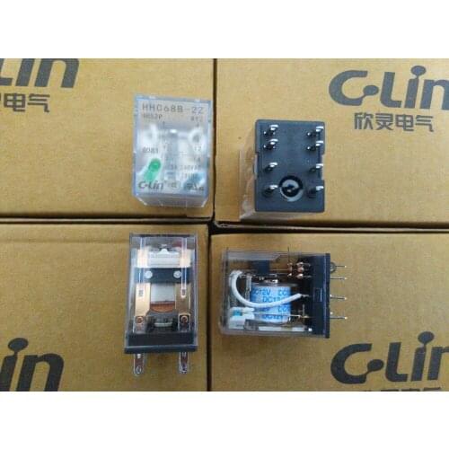 Brand new original authentic HHC68B-2Z HH52P MY2 YZR2PD JZX-22F(D)/2Z Relay DC12V