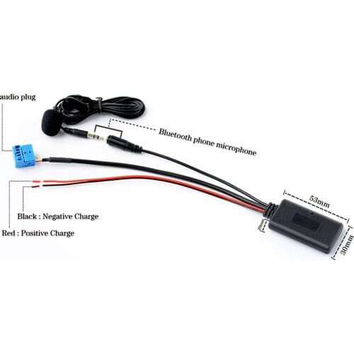 Bluetooth Hands-free Adapter Kit Wireless Car CD Stereo AUX Music Interface For Alfa Romeo 147 156 159 Brera Mito GT Giulietta