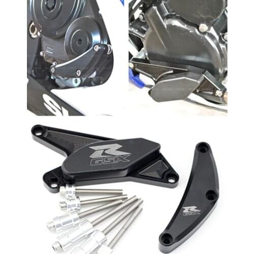 Engine Case Cover Slider Protector Set For Suzuki GSXR750 GSXR600 2006-2010