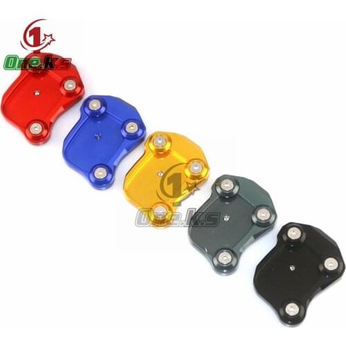 CNC Aluminum Motorcycle Plate Extension Pad Stand Enlarger For HONDA CB650F&CBR650F&CB500F&CB500X