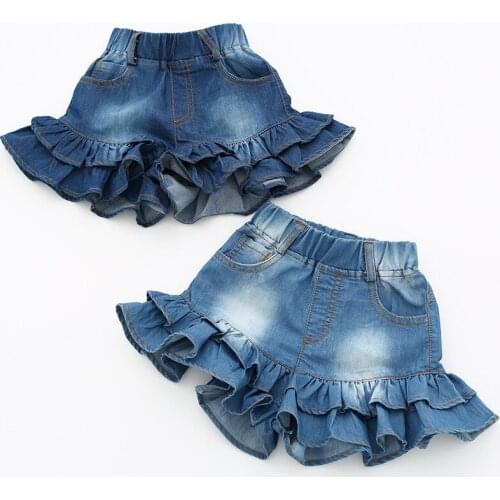 New Summer Kids Girl Denim Shorts For Girls Fashion Girl Shorts Princess Jeans Children Pants Girls Shorts Girls Clothing