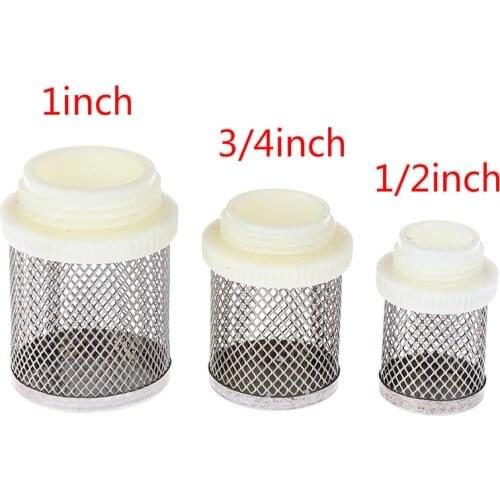 Check Valve Filter 1/2inch,3/4inch,1inch Male Thread Stainless Steel Filter For Faucet Fitting