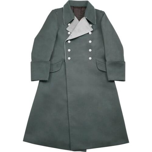 GUGE-004 WWII German M37 Allgemeine Elite General Gabardine Greatcoat