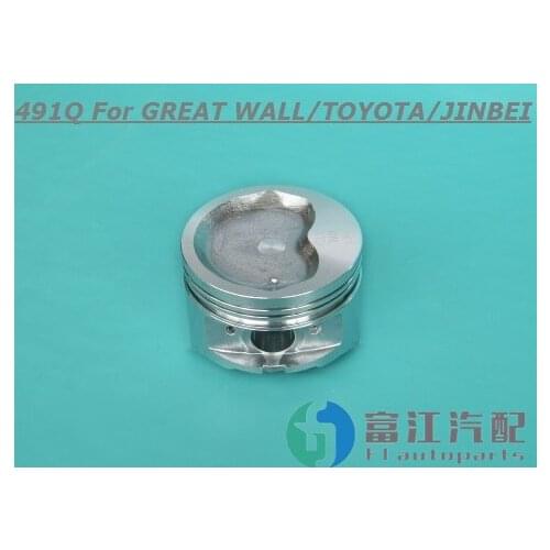 Cylinder Liner Kit Piston Ring Cylinder 491Q/4Y For GREAT WALL/TOYOTA/JINBEI Engine Accessories Trucks Construction Machinery