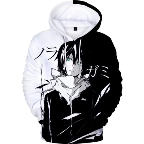 New Noragami 3D Hoodies Fashion Sweatshirt Pullover Harajuku Hoodie 3D Print Men/women Casual Cool Sweatshirt Anime Hoodies s