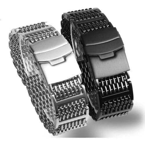 Watch Accessories Bracelet for Seiko Skx Canned Abalone Series Watch Band Solid Stainless Steel Watch Strap 20 22 24mm Chain