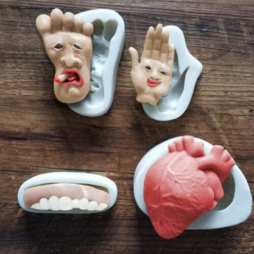 Halloween Cake Silicone Mold Eco-friendly Cake Mold High Toughness Silicone BPA Free Pastry Mold Supplies for Home