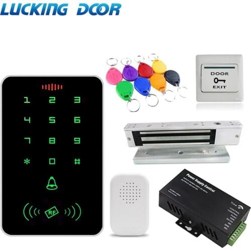Backlight Password Keypad Standalone RFID Access Controlle Electronic Lock Access Power Access Control System kit 1000 user