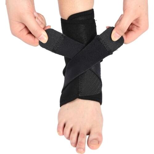 1pc Sports Protective Ankle Brace Compression Strap Breathable Elastic Bandage Gym Fitness Ankle Brace Foot Protector