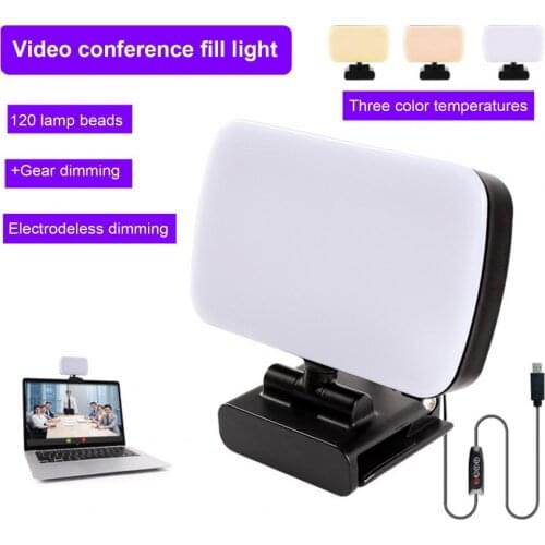 Fill Light High Brightness Eyesight Protection Rotatable Camera Flicker-free LED Fill Light for Video Recording