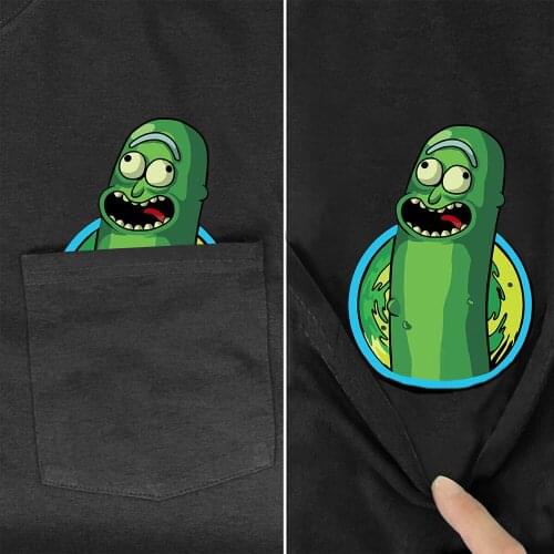 CLOOCL Funny Pure Cotton T-Shirt Fashion Pocket Popular Anime Dr Green 3D Printed T-Shirt Casual Hip Hop Style Tops Cotton Tees