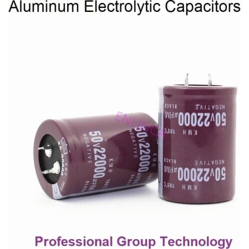 1pcs Good quality 50v22000uf Radial DIP Aluminum Electrolytic Capacitors 50v 22000uf Tolerance 20% size 35x50MM 20
