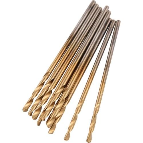 10PCS Sharpening Drill Bits Micro HSS Twist Drilling Bit Straight Shank Electrical Drill Bits For Metal Mini Drill Tool 1.5mm