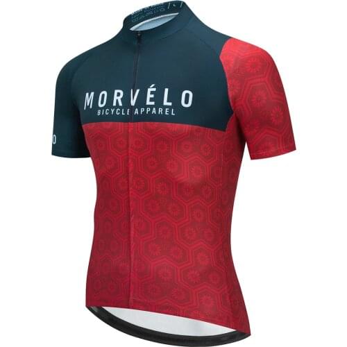2021 Mens Morvelo Cycling Jersey Summer Mtb Mountain Bike Bicycle Wear Shirt Clothes Ciclismo Jersey Cycling Clothing