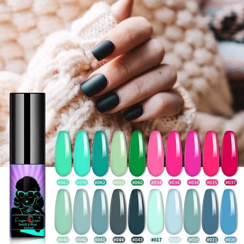 5mL UV Gel Nail Polish 120 Colors Nail Polish Long-lasting Series Soak Off Nail Art Gel Polish Varnish Design Nail Art DIY