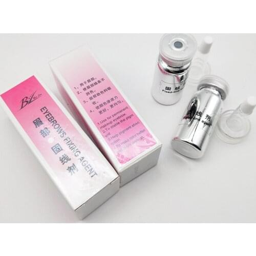 5Pcs BL Eyebrow Fixed-Line Agent Professional Permanent Makeup Tattoo Operation Lock Color Assistence Liquid