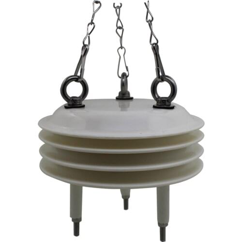 ABS Solar radiation shield ambient weather station projector 4-13 floors with Bracke ID44mm ID61MM OD138mm