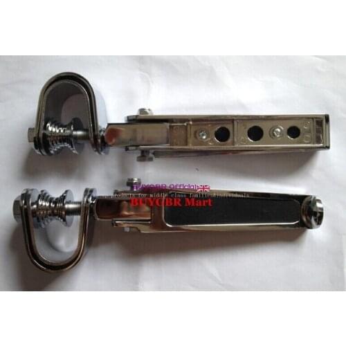 For Fits 1'' and 1-1/4'' bars XL883N and XL1200N models SUZUKI 1400 Intruder 750 VTX1800 VTX1300C Motorycle Foot Pegs BUYGBR